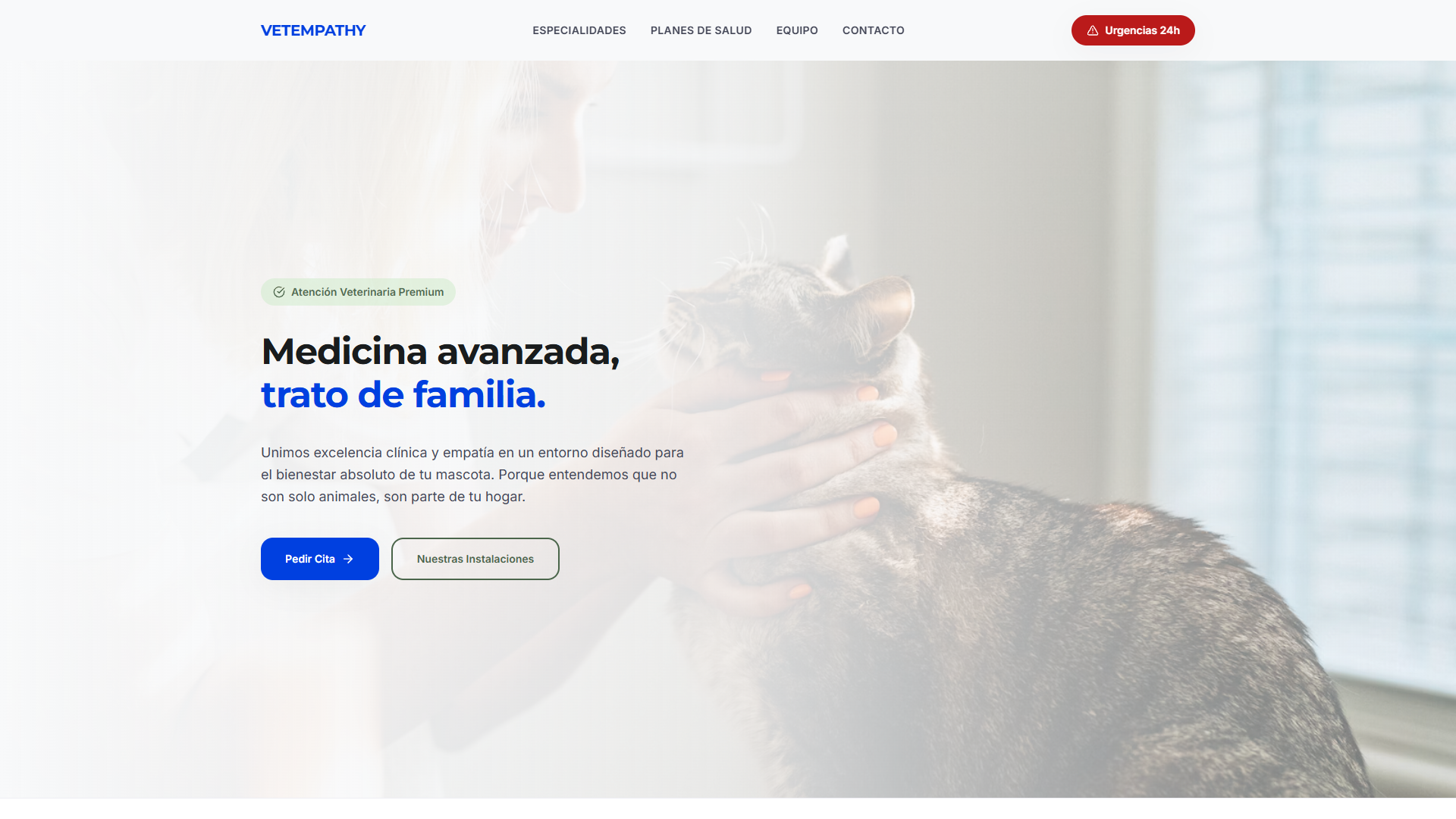 Captura de pantalla de VetEmpathy